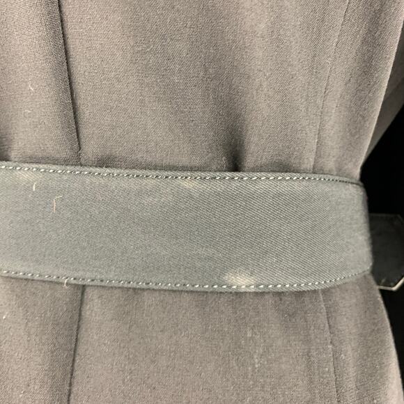 COMME des GARCONS Size S Black Wool Open Front Jacket - Picture 5 of 7